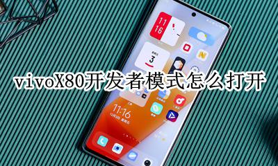 vivoX80开发者模式怎么打开 vivox80怎么打开开发者模式