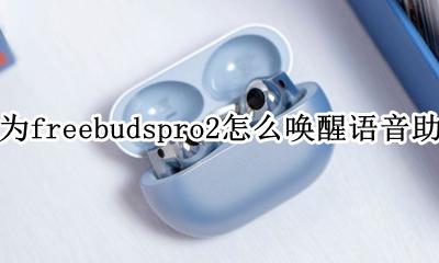 freebuds语音唤醒语音助手 华为freebudspro2怎么唤醒语音助手