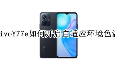 vivoy77怎么设置深色模式 vivoY77e如何开启自适应环境色温