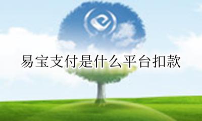 易宝支付是什么平台扣款 为什么易宝支付宝自动扣款
