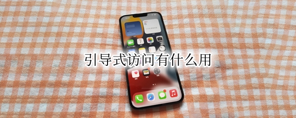 引导式访问有什么用