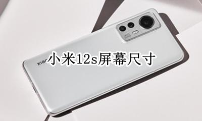 小米12s屏幕尺寸 小米12x的屏幕尺寸