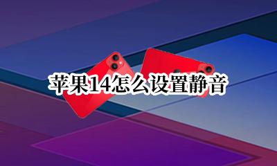 苹果14怎么设置静音 苹果怎么设置静音时特定号码来电响铃
