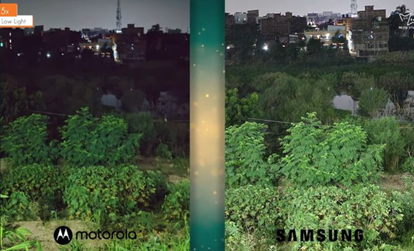Moto X30 Pro和三星S22 Ultra拍照对比