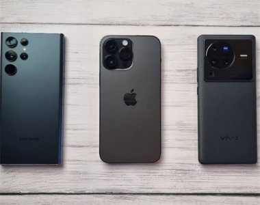 三星S22 Ultra、苹果14 Pro Max、vivo X80 Pro夜景拍照对比