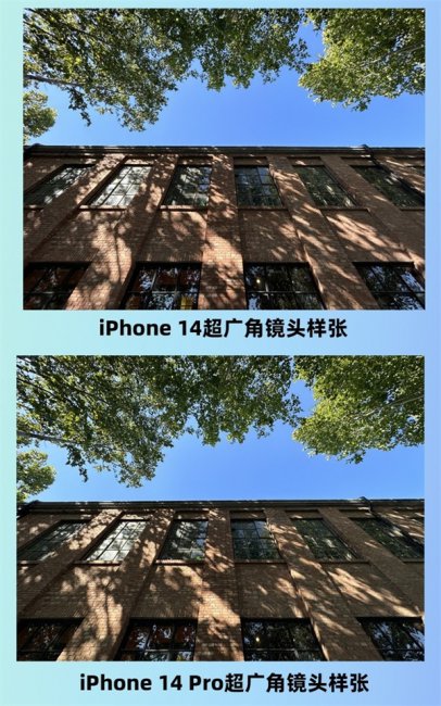 iPhone14和14 Pro拍照对比