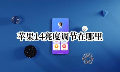 苹果14亮度调节在哪里 苹果14.14亮度自动调节在哪里设置