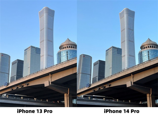 iPhone 14 Pro和13 Pro影像对比
