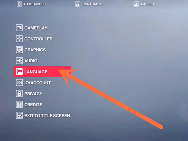 hitman2怎么调中文