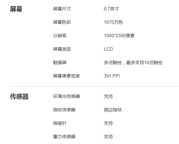 华为畅享50pro有没有指纹