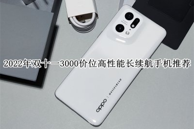 2022年双十一3000价位高性能长续航手机推荐 2022年双十一3000价位高性能长续航手
