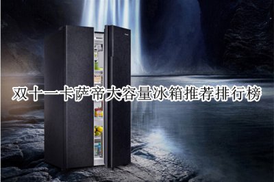 双十一卡萨帝大容量冰箱推荐排行榜 卡萨帝大容量冰箱哪款好