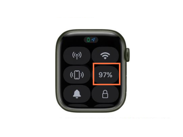 apple watch8怎么看电量
