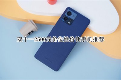 双十一2500元价位性价比手机推荐 双十一2500元价位性价比手机怎么选