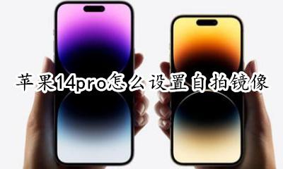 苹果14如何设置自拍镜像 苹果14pro怎么设置自拍镜像