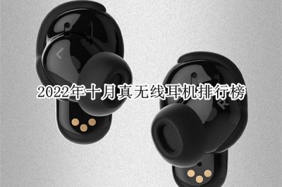 2022年十月真无线耳机排行榜 十月真无线耳机推荐哪款