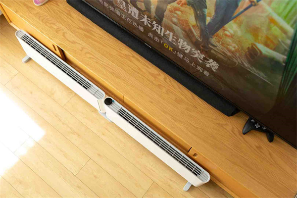 米家石墨烯折叠踢脚线取暖器评测
