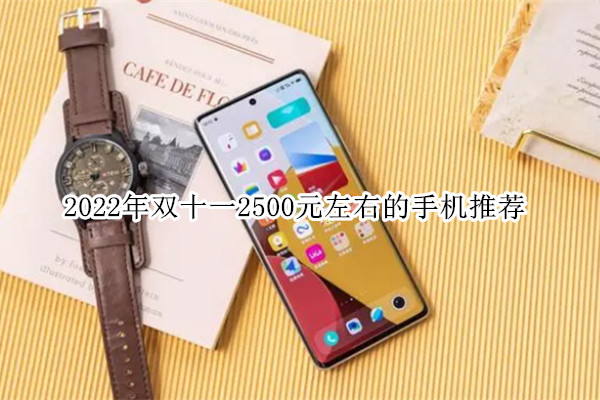 2022年双十一2500元左右的手机推荐