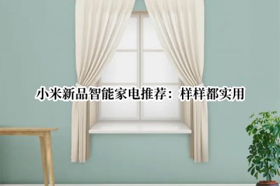 小米新品IT袋电推荐 小米新品IT袋电推荐哪款