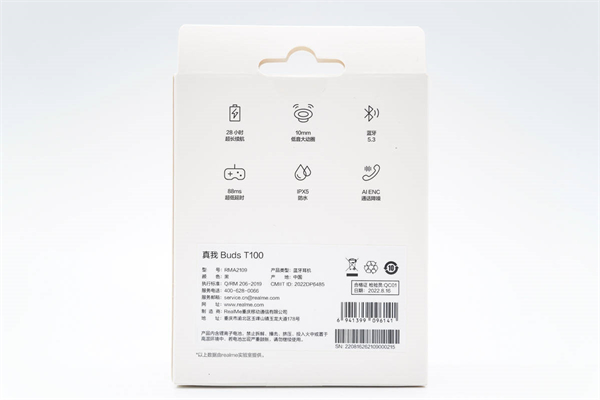真我 Buds T100真无线耳机评测
