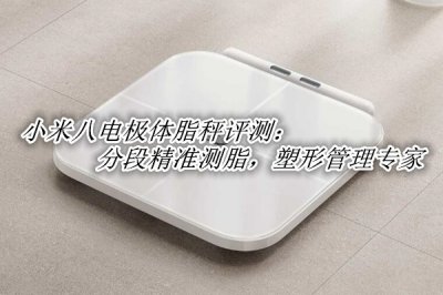 小米八电极体脂秤评测 小米八电极体脂秤怎么样