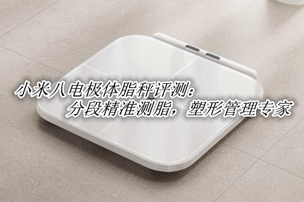 小米八电极体脂秤评测