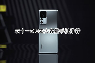 双十一512GB大容量手机推荐 大容量手机推荐哪款