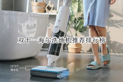 双十一海尔洗地机推荐排行榜 海尔扫地机哪款最好