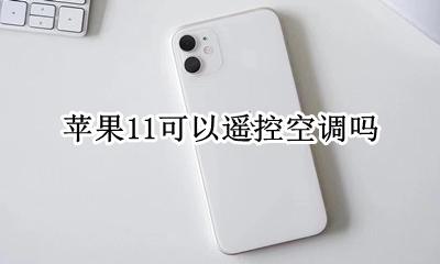 苹果11能遥控空调不 苹果11可以遥控空调吗