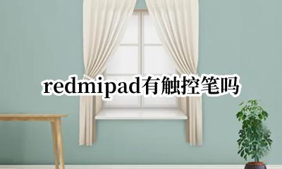 redmipad有触控笔吗 redmibook 触控板