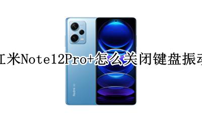 红米note12怎么关闭键盘震动 红米Note12Pro+怎么关闭键盘振动