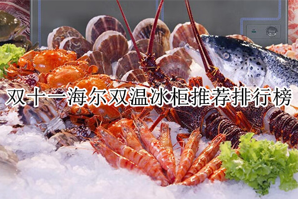 双十一海尔双温冰柜推荐排行榜