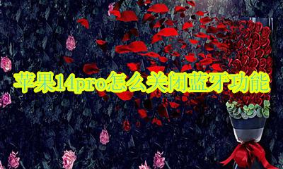 苹果14如何关闭蓝牙 苹果14pro怎么关闭蓝牙功能