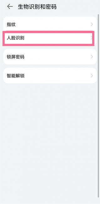 华为pockets人脸识别怎么设置