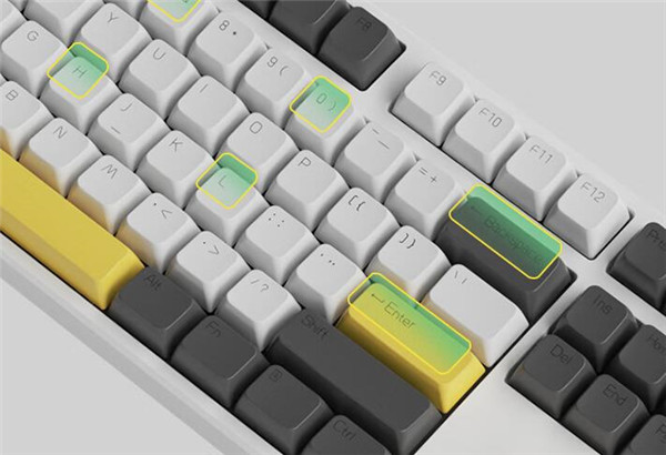 黑爵AK873三模键盘评测