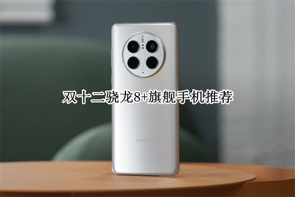 双十二骁龙8+旗舰手机推荐
