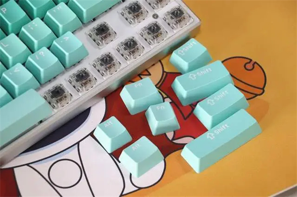 欧希德渐变键帽变装键盘评测