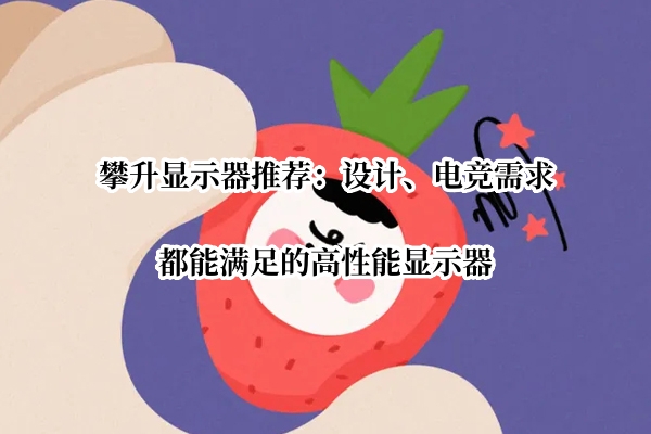 攀升显示器推荐