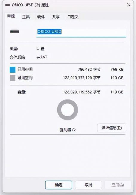 奥睿科ORICO 128G快闪U盘评测