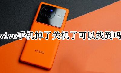 vivo手机掉了关机了要怎么找 vivo手机掉了关机了可以找到吗