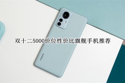 双十二5000价位性价比旗舰手机推荐 双十二5000价位性价比旗舰手机哪个好