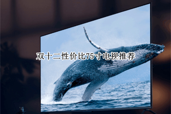 双十二性价比75寸电视推荐