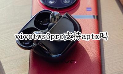 vivotws3pro支持aptx吗 支持aptx协议吗