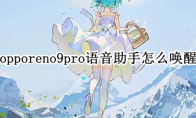 oppoa9的语音助手怎么唤醒 opporeno9pro语音助手怎么唤醒