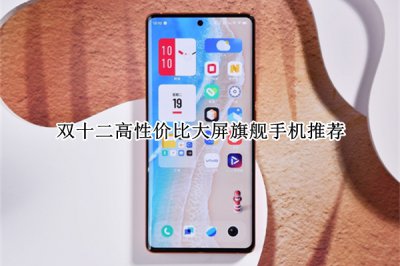 双十二高性价比大屏旗舰手机推荐 双十二高性价比大屏旗舰手机哪个好