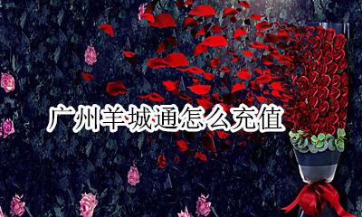 广州羊城通怎么充值 广州羊城通充值最少充多少钱