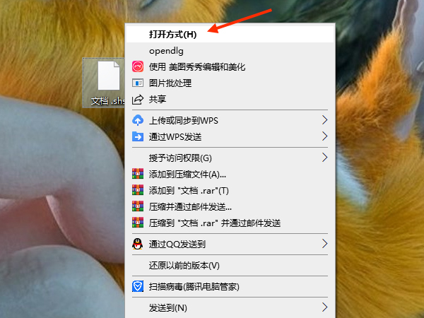 shs文件用什么打开