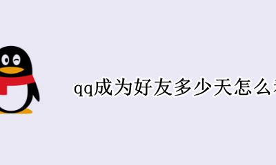 qq成为好友多少天怎么看 qq已经成为好友多少天怎么看