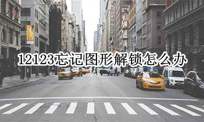 12123忘记图形解锁怎么办 12123图案锁忘记了 怎么办