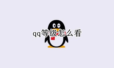qq等级怎么看 qq等级怎样看